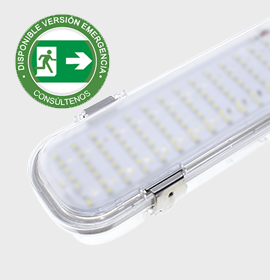 Cuidar parilla Paleto Pantallas estanca LED · Iluminación | PRITEC Electronics