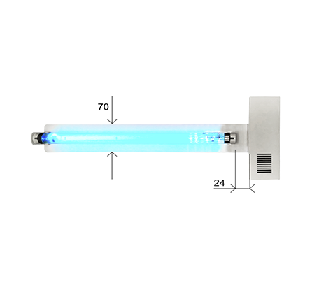 Purificador de Aire Ambiental para Conducto PCUV-2